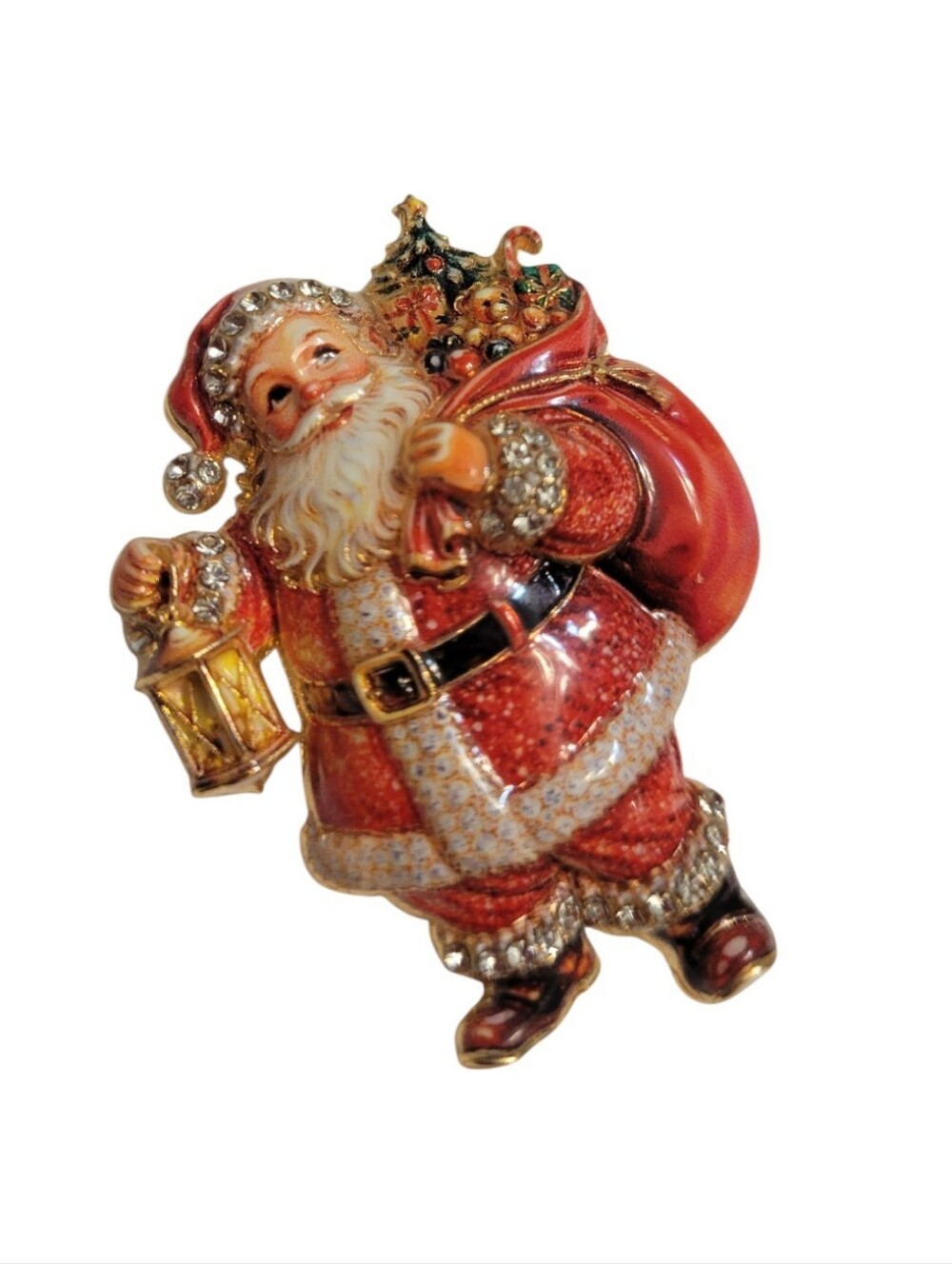 Santa Claus Brooch - Picture 6 of 6